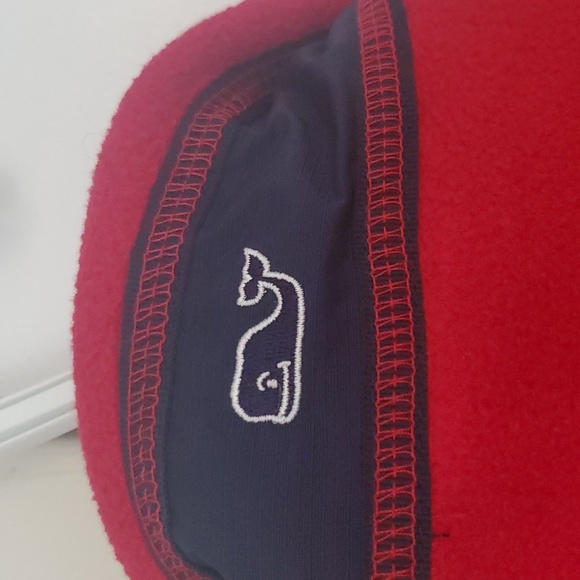 Vineyard Vines Red Fleece Vest Size M - Picture 5 of 5